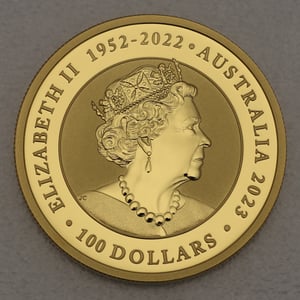 Goldmünze 1oz "Schwan" 2023 Australian Gold Swan (Australien) - Miniaturansicht 2