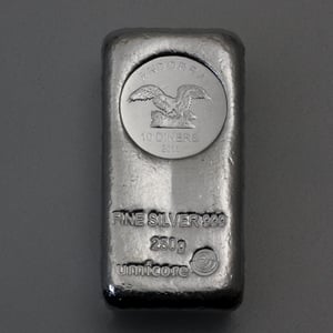 Münzbarren 250g "Andorra/UMICORE" (999 Ag) - Miniaturansicht 1