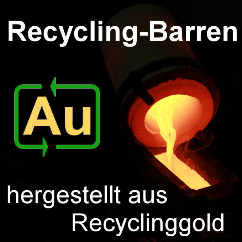 Goldbarren 100g Au ESG (klassischer Sargbarren) - Detailansicht 4
