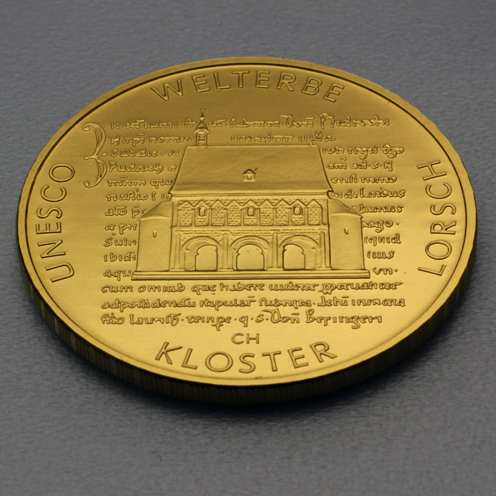 Goldmünze 100 Euro "Lorsch" 2014 Unesco-Weltkulturerbe (Deutschland) - Detailansicht 2