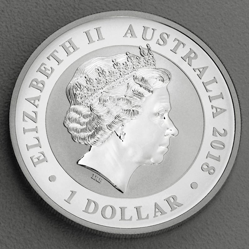 Silbermünze 1oz "Schwan" 2018 (Australien) - Detailansicht 1