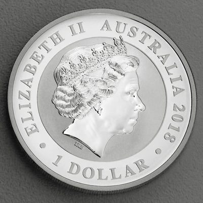 Silbermünze 1oz "Schwan" 2018 (Australien) - Miniaturansicht 2