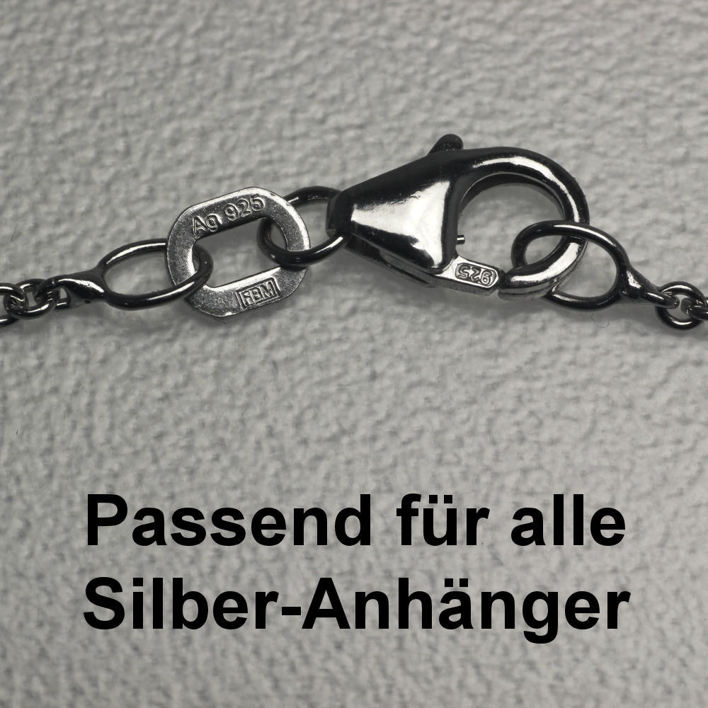 Silberkette 925er/50 cm "Anker-Form" (Sterling) - Detailansicht 2