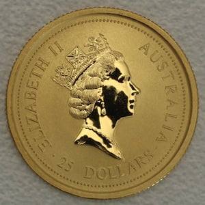 Goldmünze 1/4oz "Känguru" 1994 Australian Nugget (Australien) - Miniaturansicht 2