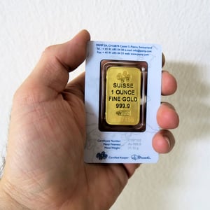 Goldbarren 1oz PAMP "Suisse" - Miniaturansicht 5