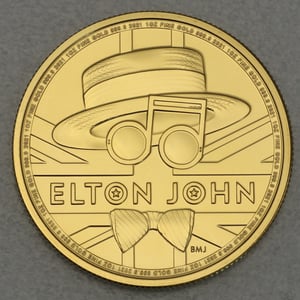 Goldmünze 1oz "Elton John" 2021 Music Legends (Großbritannien) - Hauptansicht