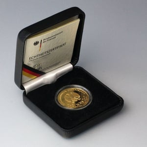 Goldmünze 100 Euro "Würzburg" 2010 Unesco-Weltkulturerbe (Deutschland) - Miniaturansicht 3