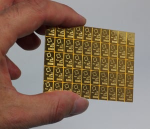 Goldtafel VALCAMBI (50x 1g Au) "CombiBar" - Miniaturansicht 6