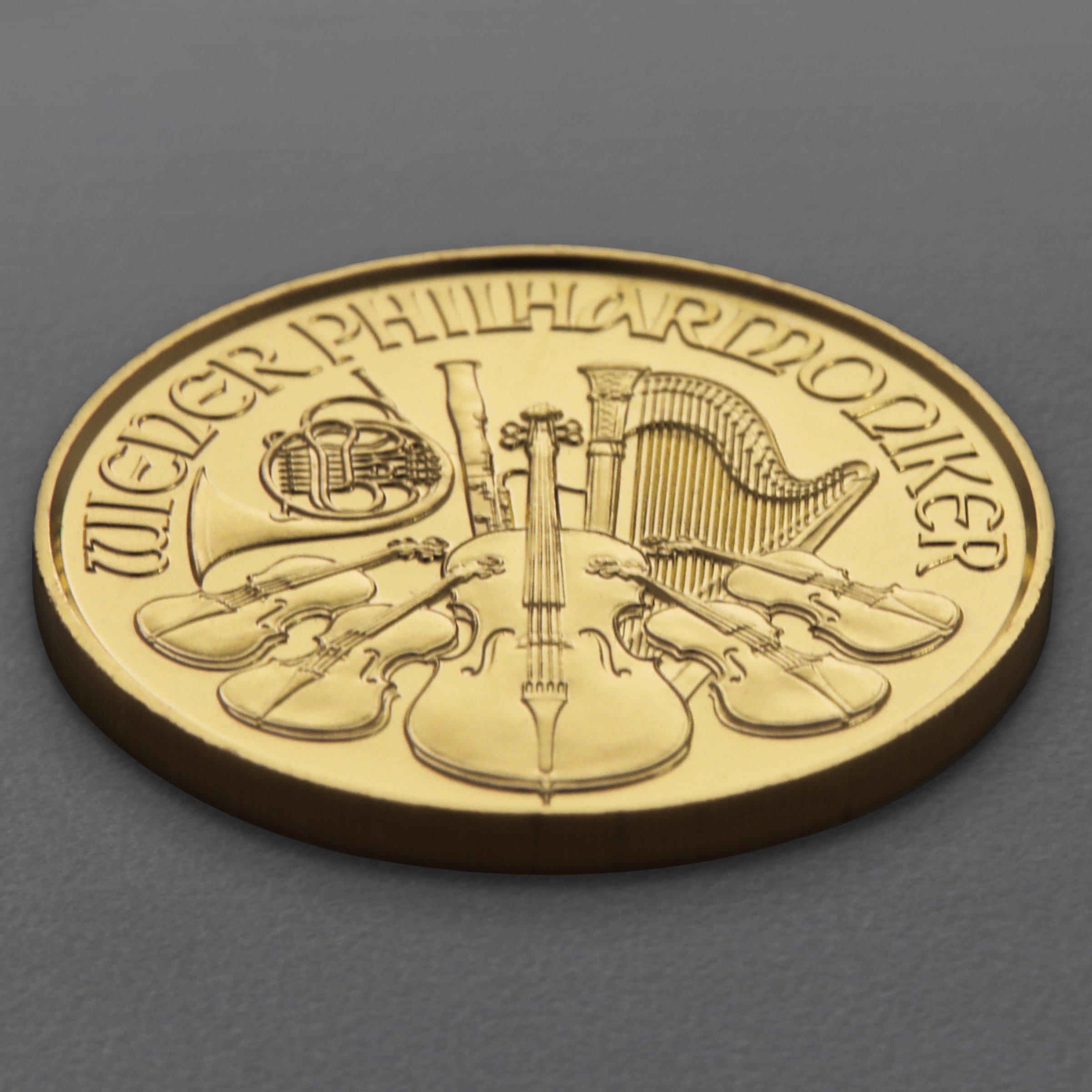 Goldmünze 1/10oz "Wiener Philharmoniker" aktueller Jahrgang (Österreich) - Detailansicht 2