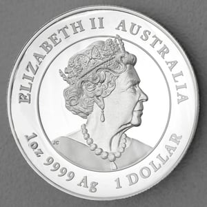 Silbermünze 1oz "Hase" 2023 (PP/HR) Lunar III – Year of the Rabbit (Australien) - Miniaturansicht 2
