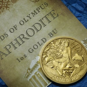 Goldmünze 1oz "Aphrodite" 2022 Gods of Olympus (Tuvalu) - Miniaturansicht 5
