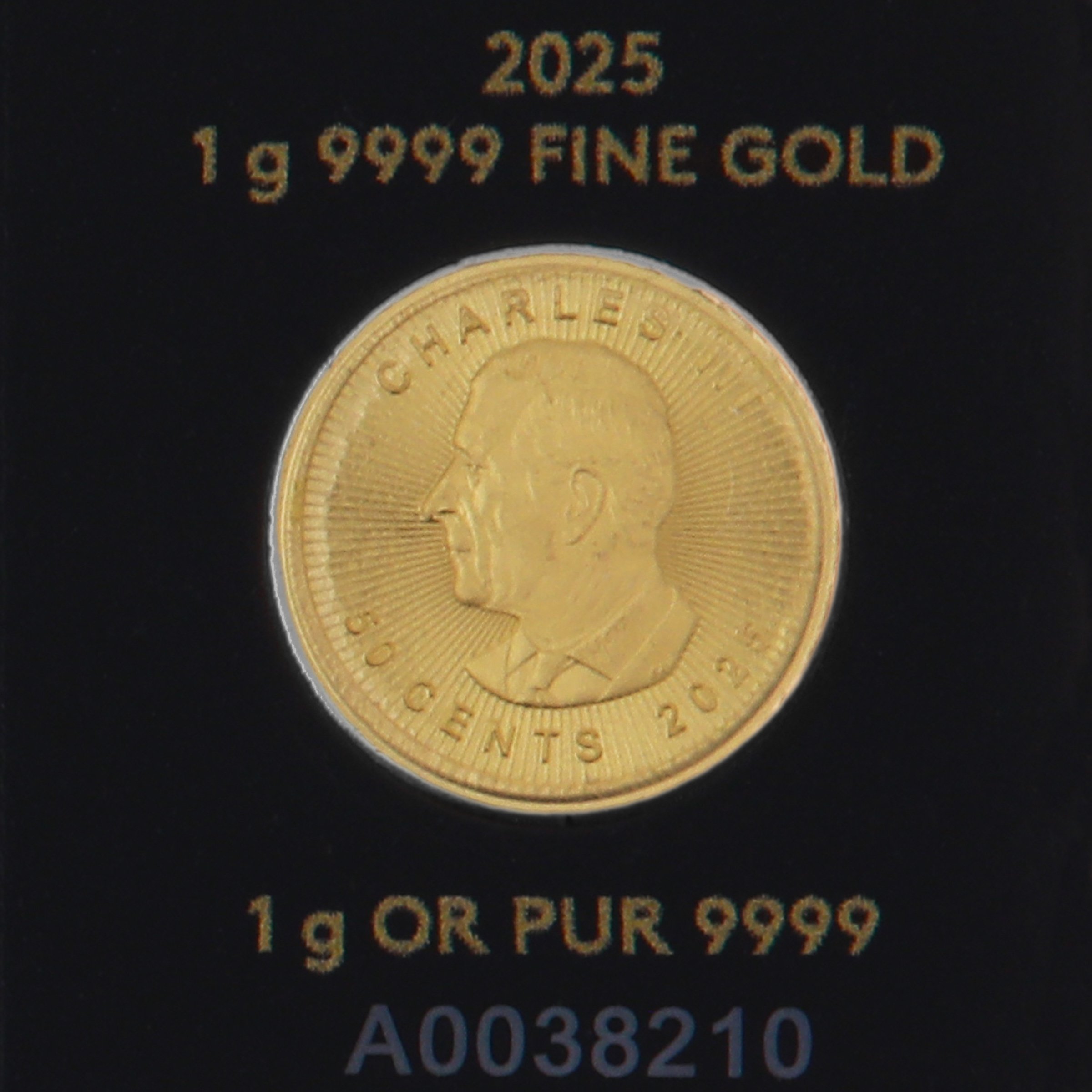 Goldmünzen 25 x 1g "Maple Leaf" aktueller Jahrgang Set 25-teilig Maplegram25™ (Kanada) - Detailansicht 3