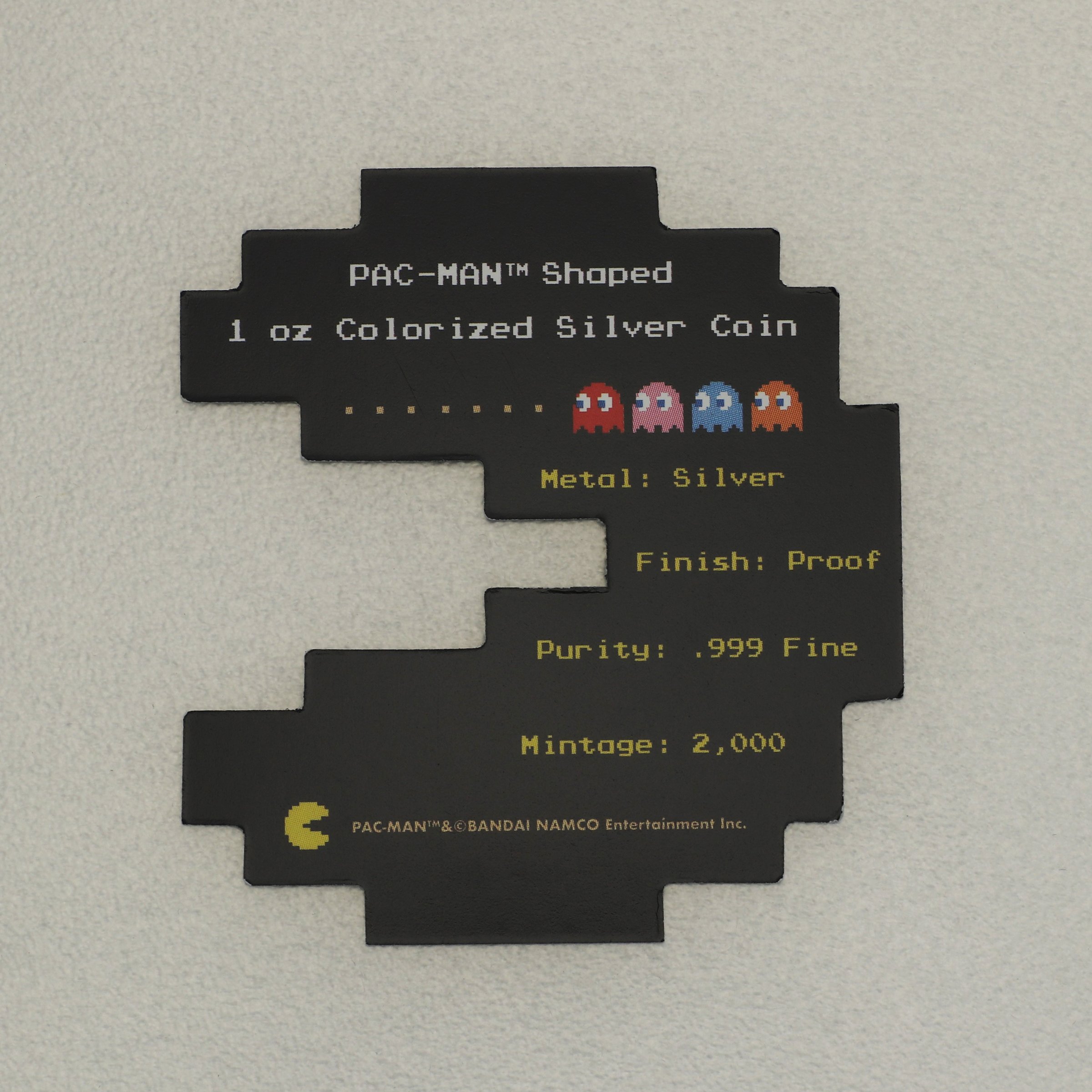 Silbermünze 1oz "Pac-Man™" 2021 (PP/koloriert) (Niue) - Detailansicht 5