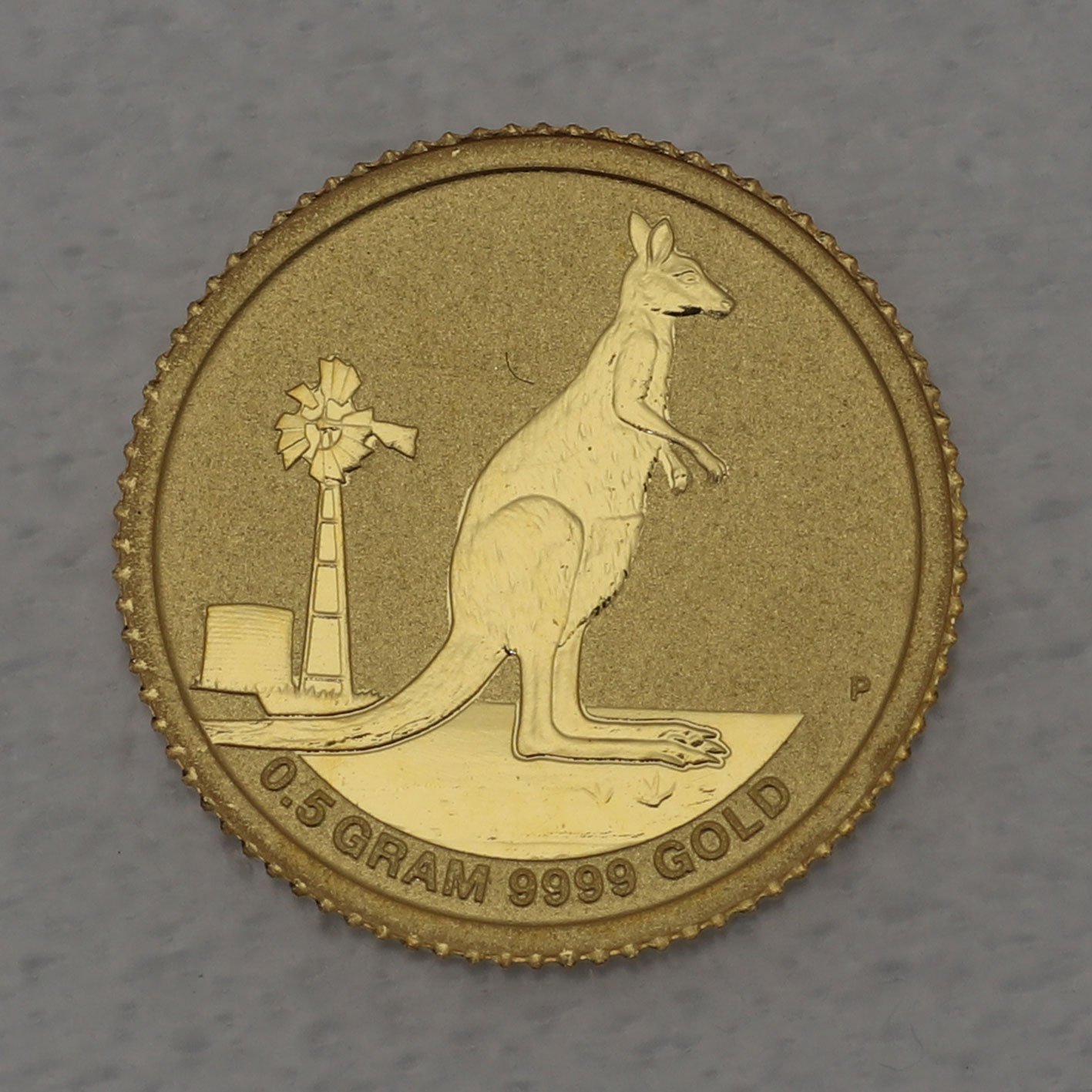 Goldmünze 0,5g "Mini Roo" 2012 Australian Kangaroo (Australien) - Hauptansicht