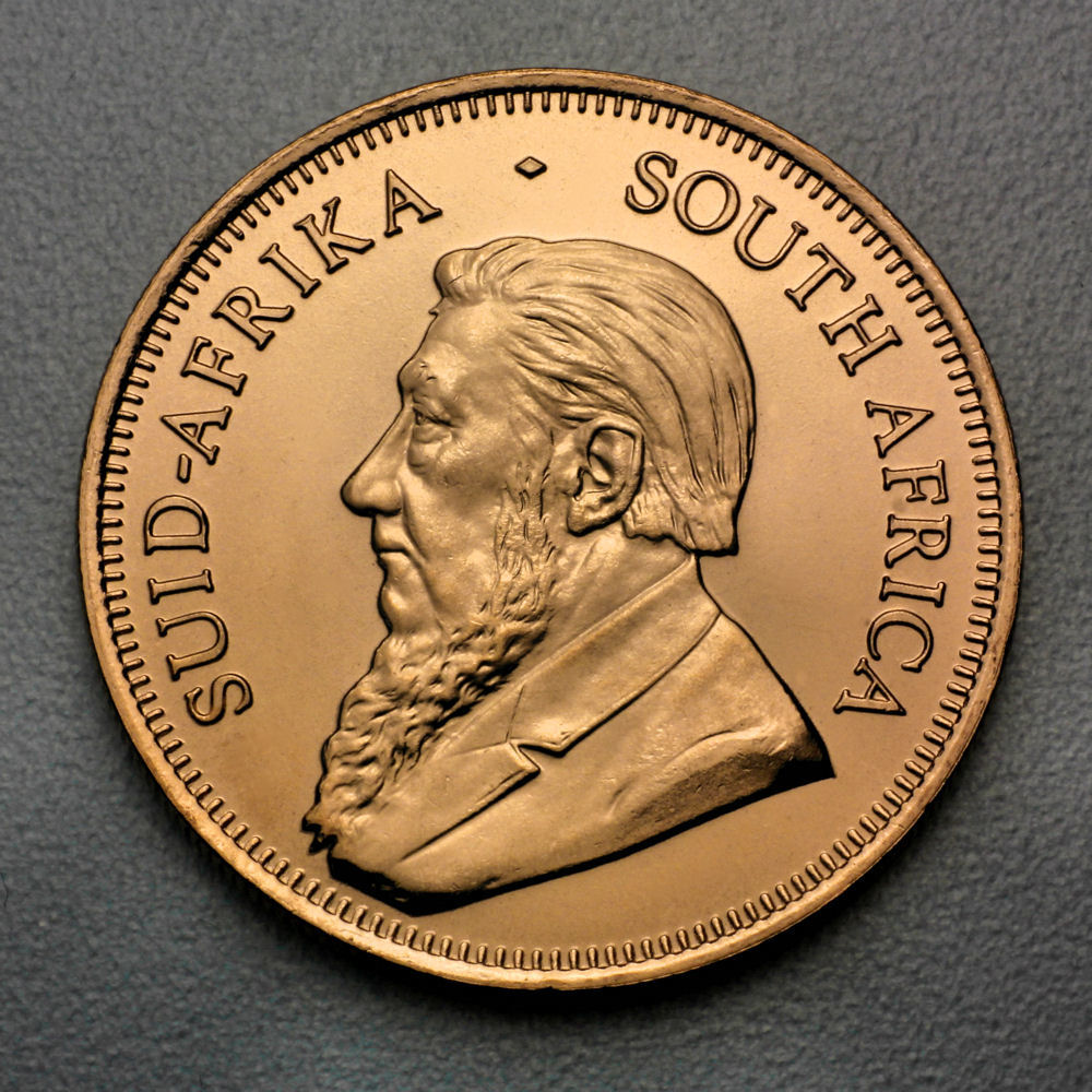 Goldmünze 1/4oz "Krügerrand" verschiedene Jahrgänge (Südafrika) - Hauptansicht