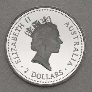 Silbermünze 2oz "Kookaburra" 1997 (PP) (Australien) - Miniaturansicht 2