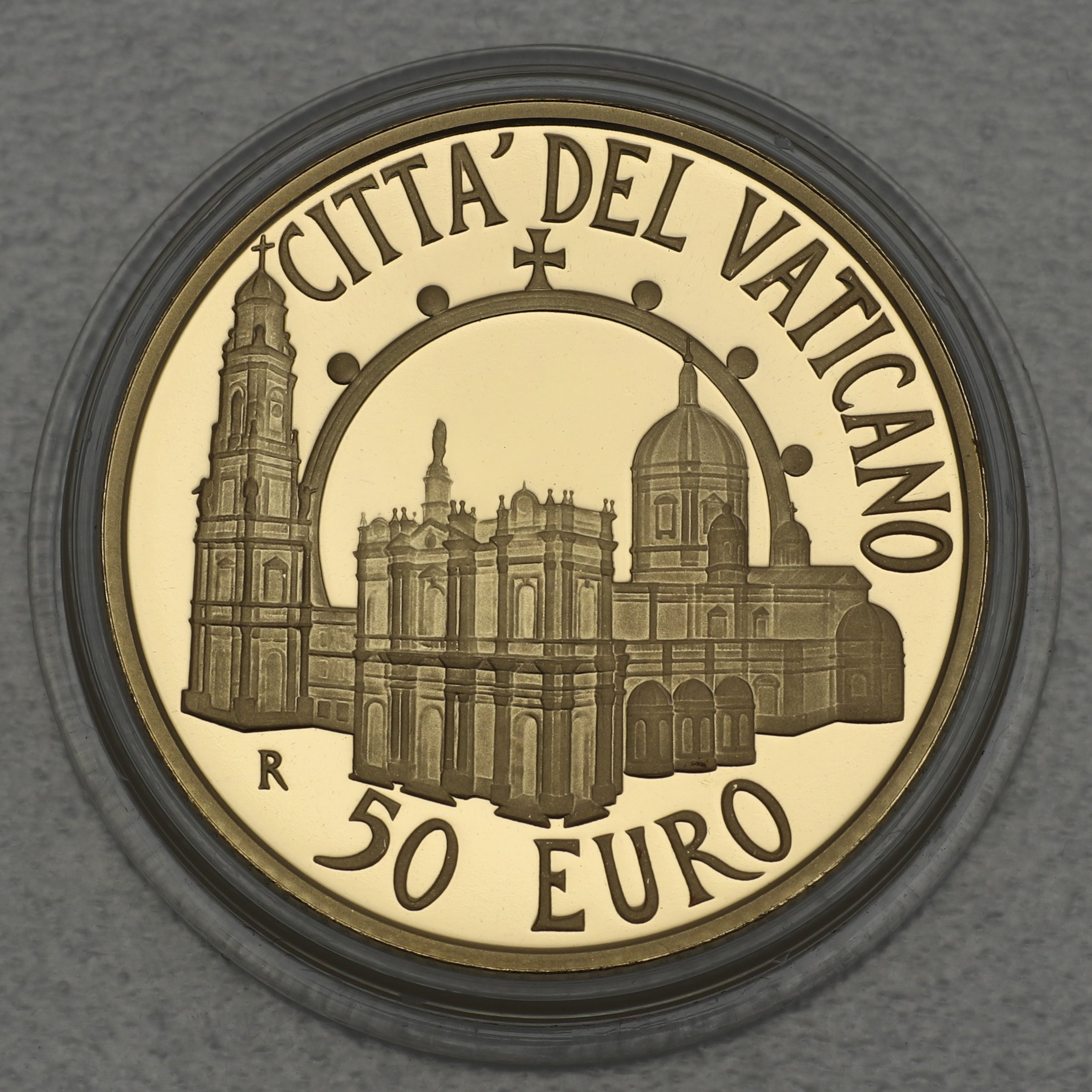 Goldmünze "50 Euro - 2015" Frau von Rosenkranz (Vatikanstadt) - Hauptansicht