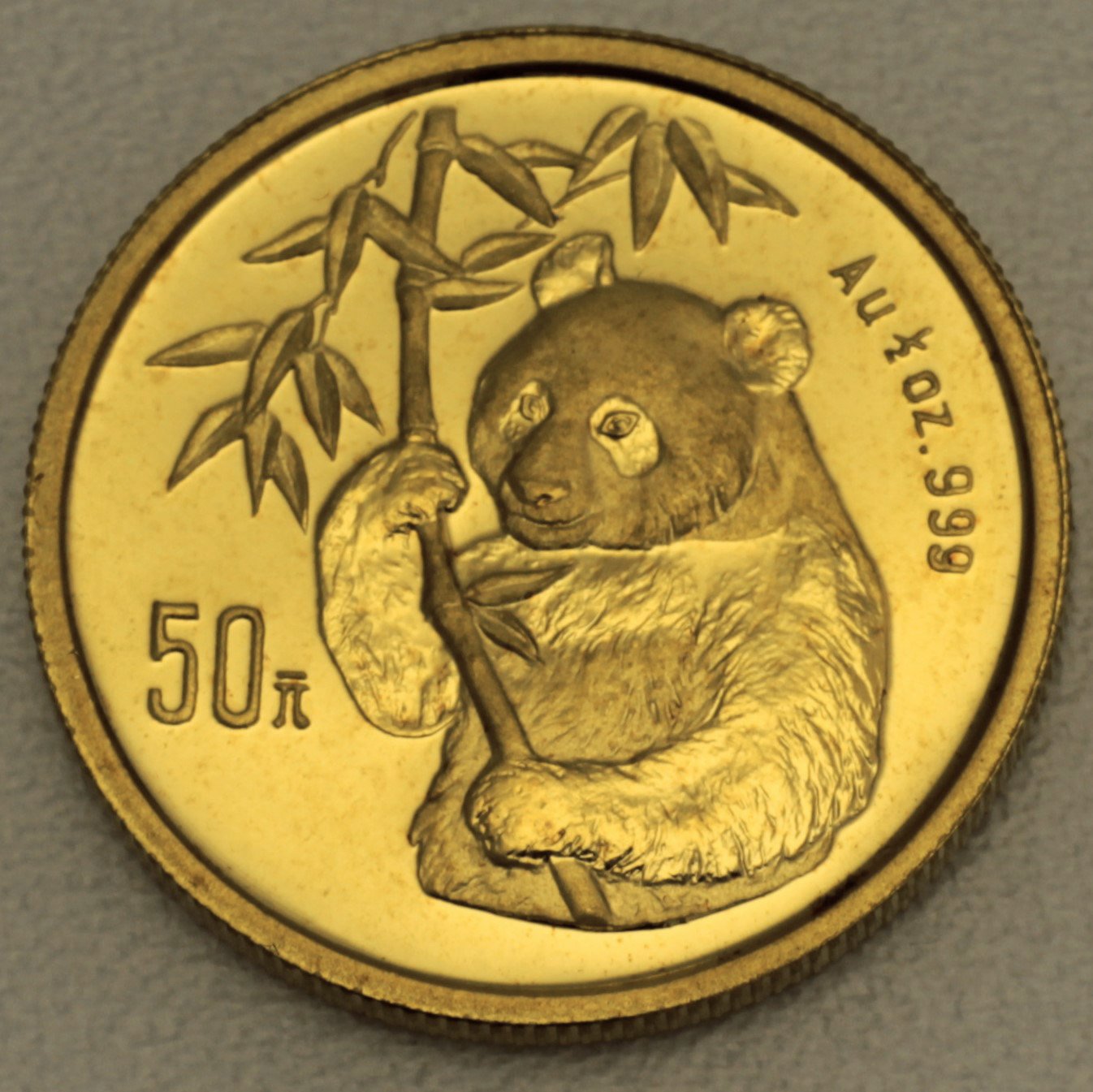 Goldmünze 1/2oz "Panda" 1995 (China) - Hauptansicht