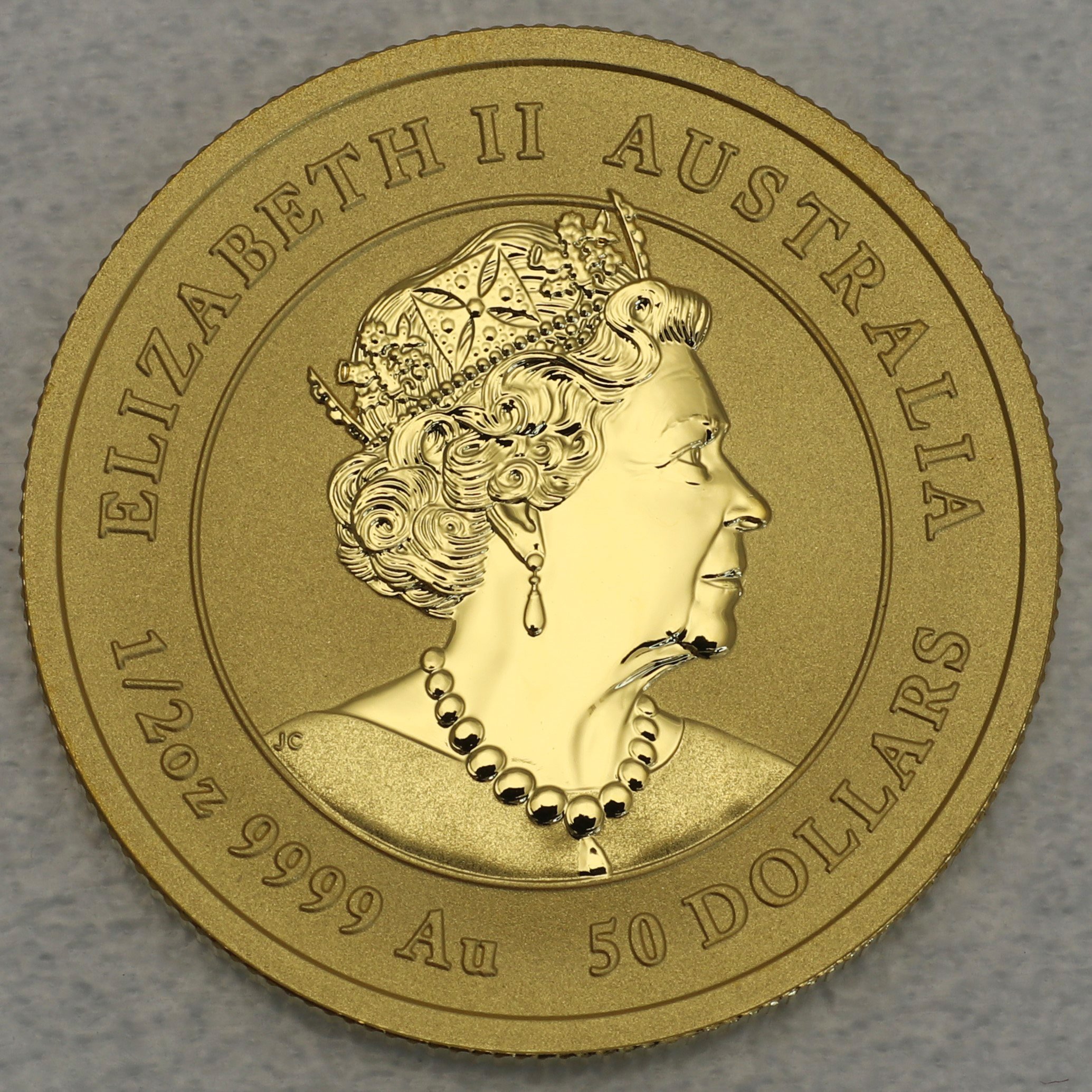Goldmünze 1/2oz "Ochse" 2021 Lunar III – Year of the Ox (Australien) - Detailansicht 1