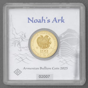 Goldmünze 1g "Arche Noah" 2023 (Armenien) - Miniaturansicht 4