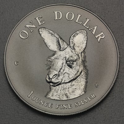 Silbermünze 1oz "Känguru" 1995 Royal Australian Mint (Australien) - Hauptansicht