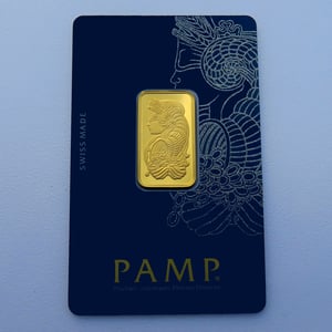 Goldbarren 10g PAMP "Fortuna" - Hauptansicht