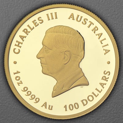 Goldmünze 1oz "Ziege" 2027 (PP) Lunar III – Year of the Goat (Australien) - Miniaturansicht 2