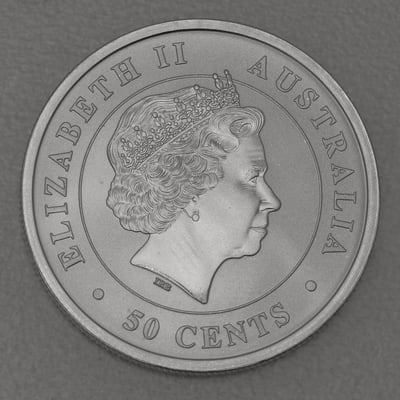 Silbermünze 1/2oz "Great White Shark" 2014 Shark (Australien) - Miniaturansicht 2