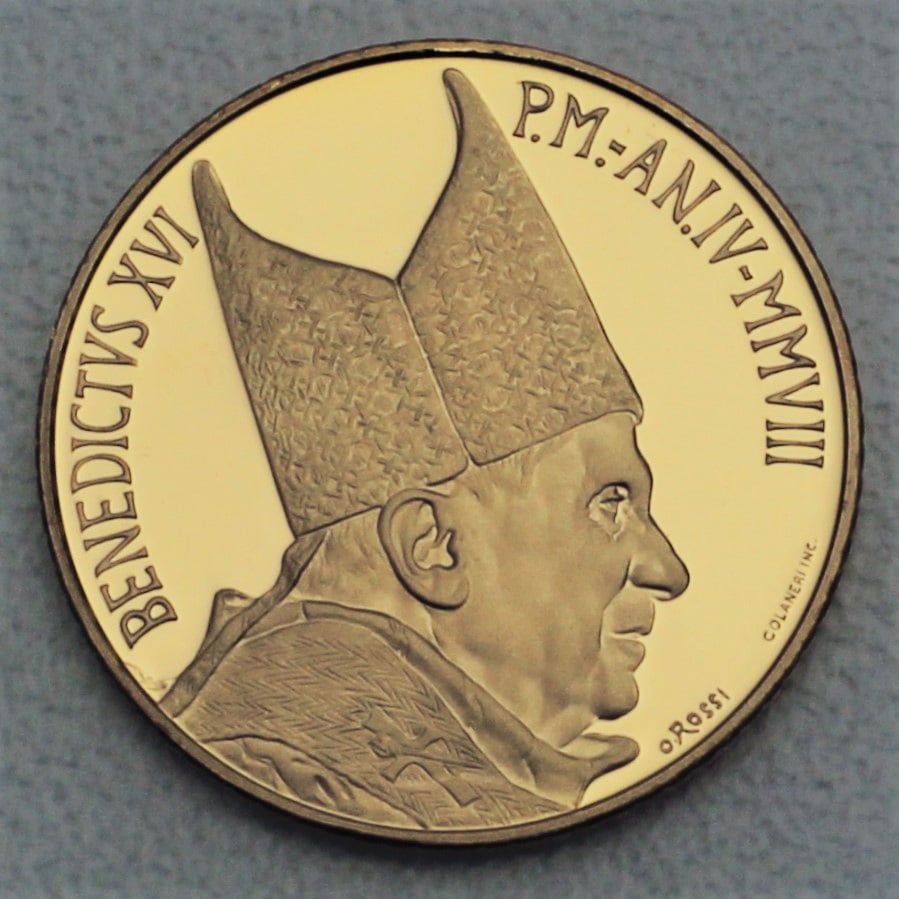 Goldmünze "20 Euro - 2008" Torso/Belvedere (Vatikanstadt) - Hauptansicht