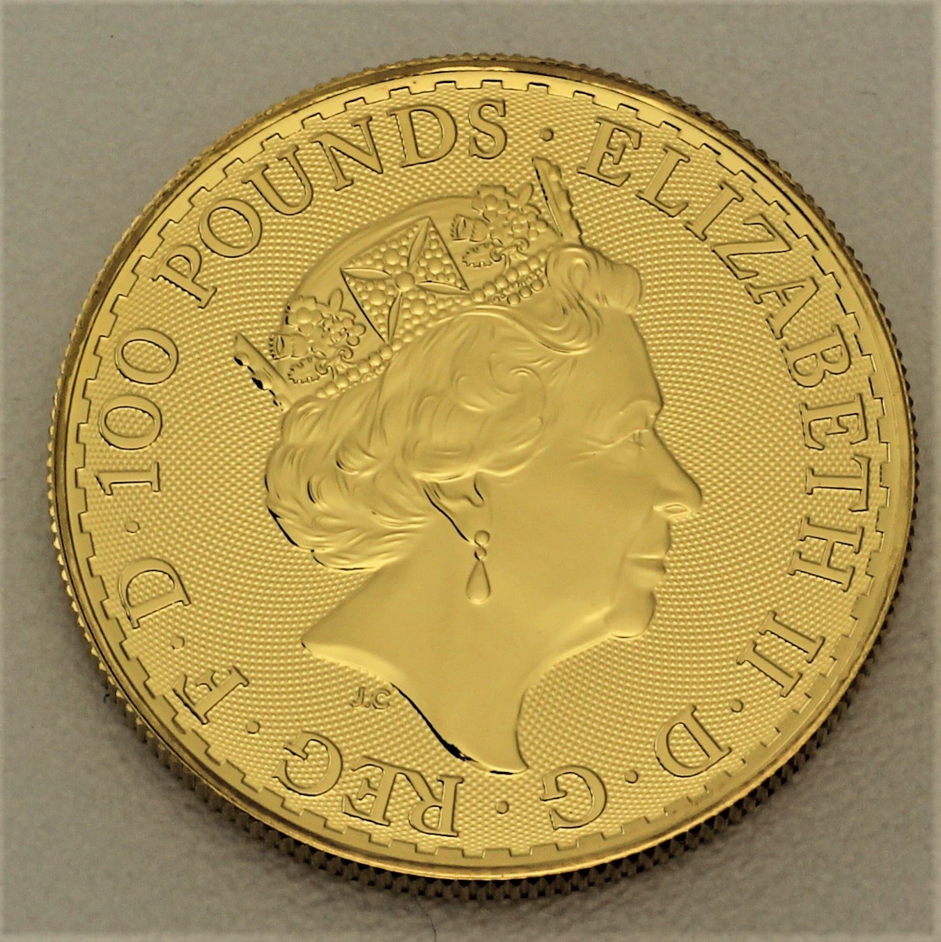 Goldmünze 1oz "Britannia" ab 2013 (24kt) (Großbritannien) - Detailansicht 3