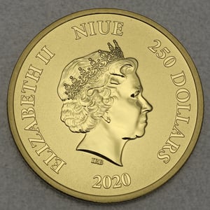 Goldmünze 1oz "Darth Vader" 2020 Star Wars™ (Niue) - Miniaturansicht 2