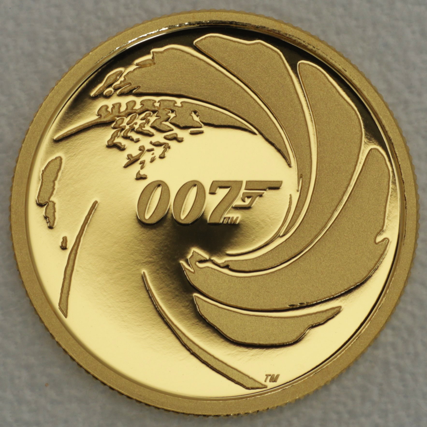 Goldmünze 1/4oz "James Bond 007" 2020 (PP) (Tuvalu) - Hauptansicht