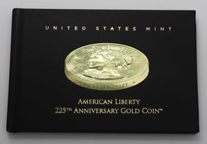 Goldmünze 1oz "American Liberty" 2017 (HR) 225th Anniversary (USA) - Miniaturansicht 6