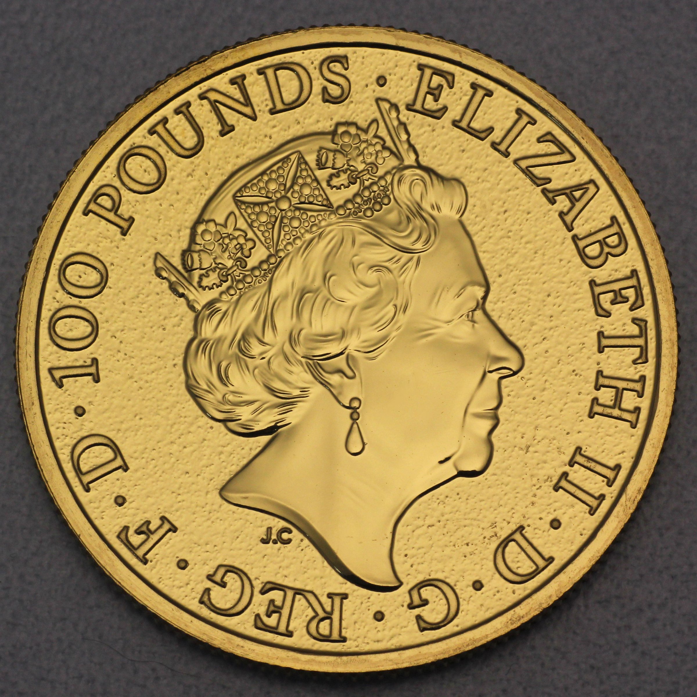 Goldmünze 1oz "Lion of England" 2016 The Queen s Beasts (Großbritannien) - Detailansicht 1