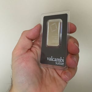 Platinbarren 1oz VALCAMBI (Pt) - Miniaturansicht 4