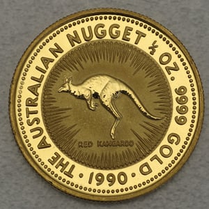 Goldmünze 1/2oz "Känguru" 1990 Australian Nugget (Australien) - Hauptansicht