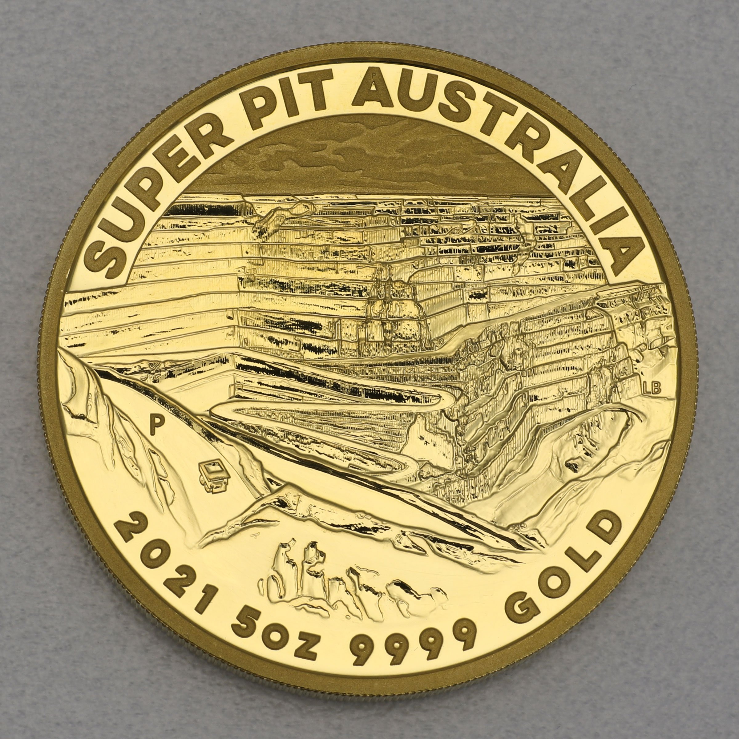 Goldmünze 5oz "Super Pit" 2021 (Australien) - Hauptansicht