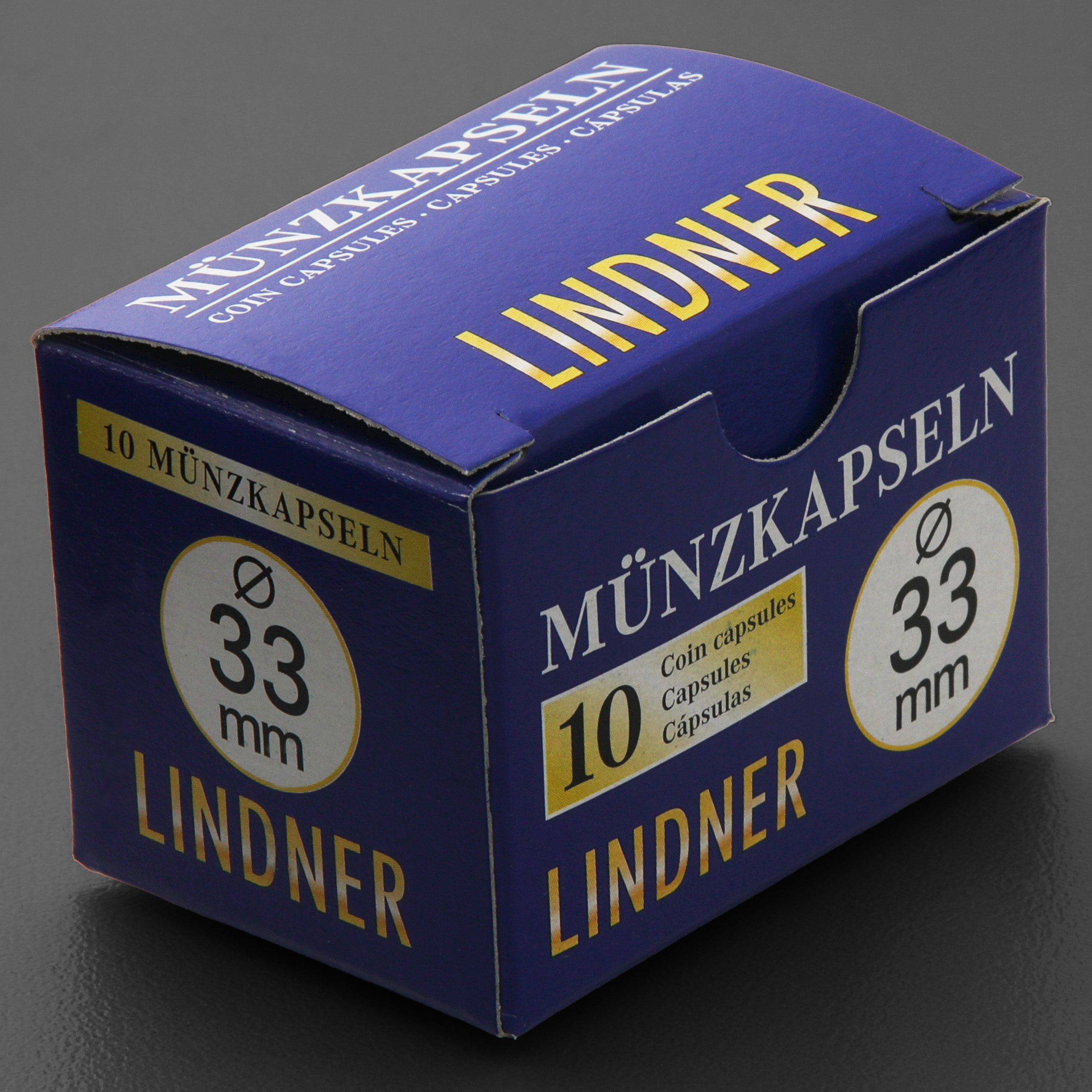Münzkapseln 33mm 10er-Packung - Detailansicht 3