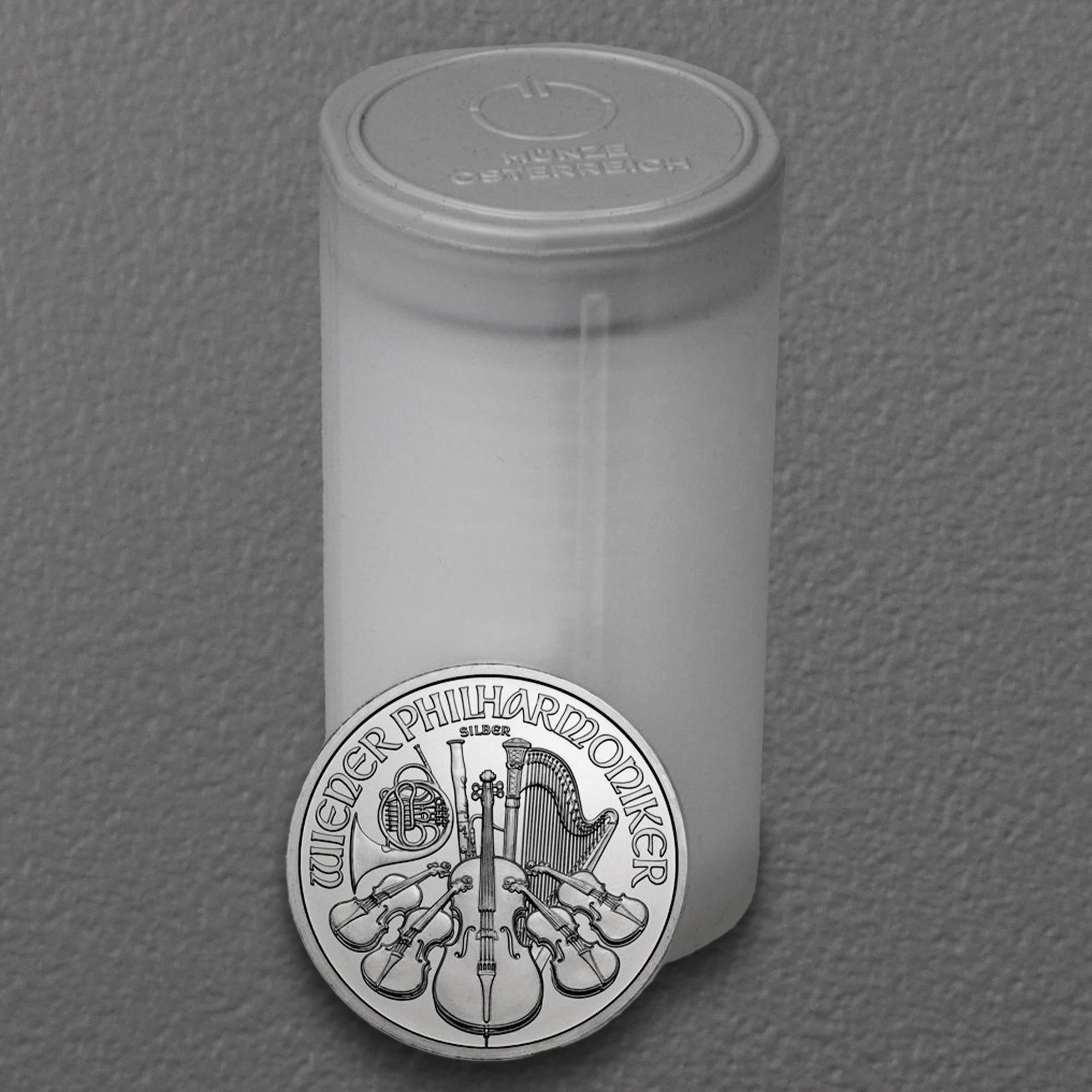 Silbermünze 20 x 1oz "Wiener Philharmoniker" verschiedene Jahrgänge Tube diff. (Österreich) - Hauptansicht