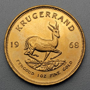 Goldmünze 1oz "Krügerrand" 1968 (Südafrika) - Hauptansicht