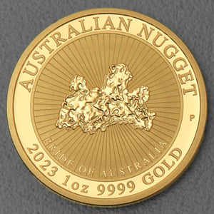 Goldmünze 1oz "Pride of Australia" 2023 Australian Nugget (Australien) - Hauptansicht