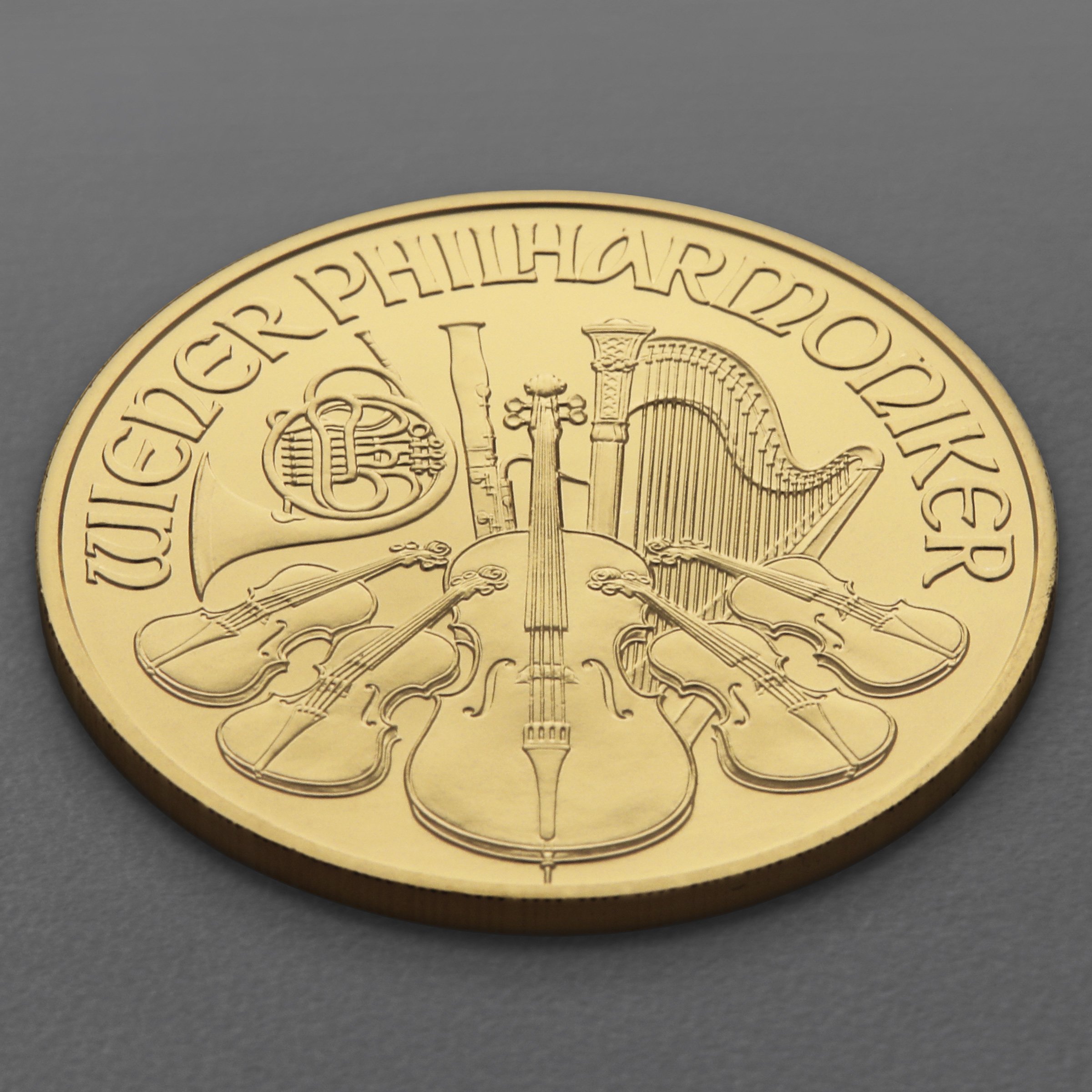 Goldmünze 1oz "Wiener Philharmoniker" aktueller Jahrgang (Österreich) - Detailansicht 2