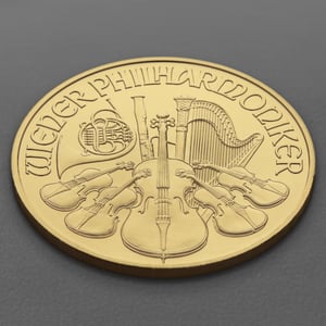 Goldmünze 1oz "Wiener Philharmoniker" aktueller Jahrgang (Österreich) - Miniaturansicht 3