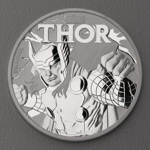 Silbermünze 1oz "Thor" 2018 Marvel (Tuvalu) - Hauptansicht