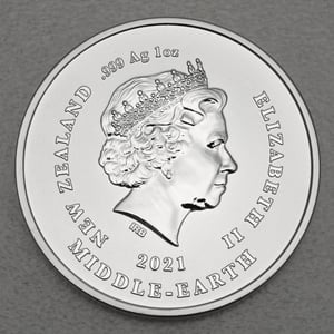 Silbermünze 1oz " Boromir" 2021 Herr der Ringe (Niue) - Miniaturansicht 2