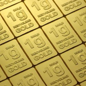 Recycling-Goldtafel ESG (50x1g Gold) "CombiBar" - Miniaturansicht 4