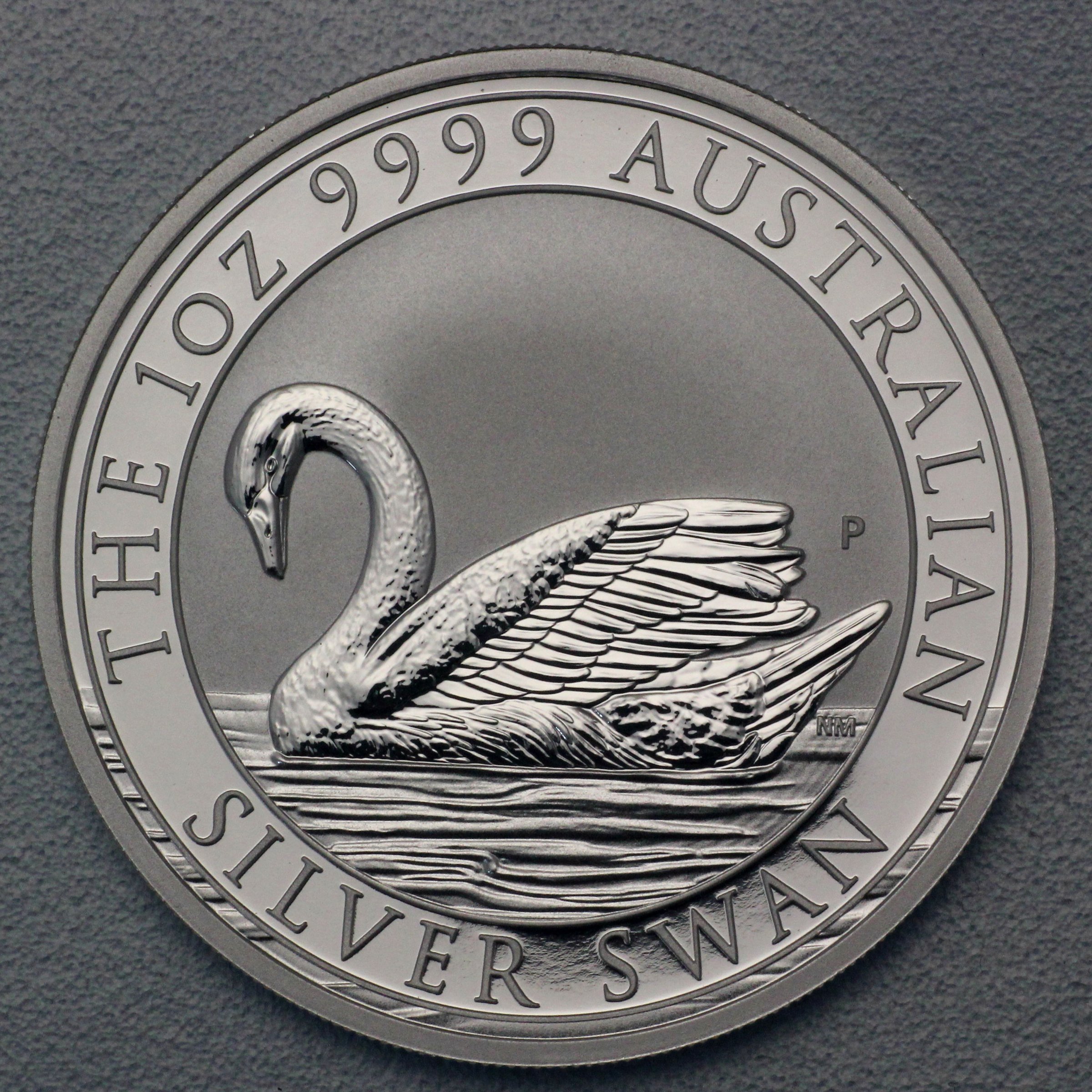 Silbermünze 1oz "Schwan" 2017 (Australien) - Hauptansicht
