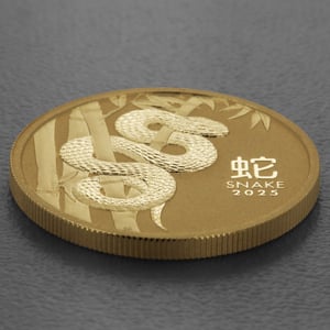 Goldmünze 1oz "Schlange" 2025 Lunar III – Year of the Snake (Australien) - Miniaturansicht 3