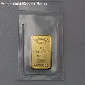 Goldbarren 10g "Resale" (div. Hersteller) - Miniaturansicht 6