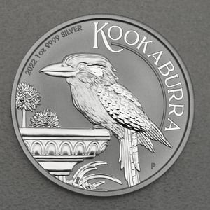 Silbermünze 1oz "Kookaburra" 2022 diff. (Australien) - Hauptansicht